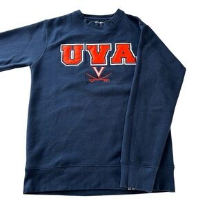 VTG University of Virginia Cavaliers UVA Pullover Crewneck Sweatshirt Adult sz S